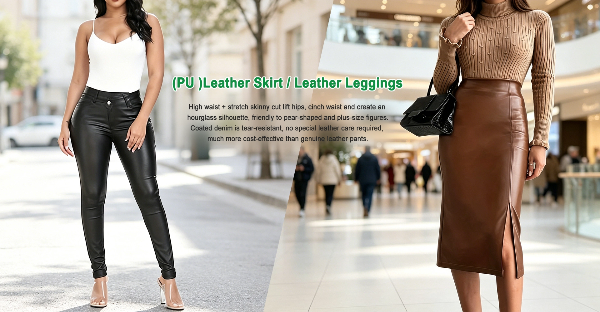 Lieferant für Damen-PU-Lederhosen aus China