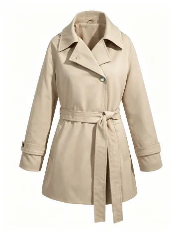 Wie kann ein Damen-Trenchcoat Ihren Frühlings- und Herbststil und Ihre Tragbarkeit verbessern?